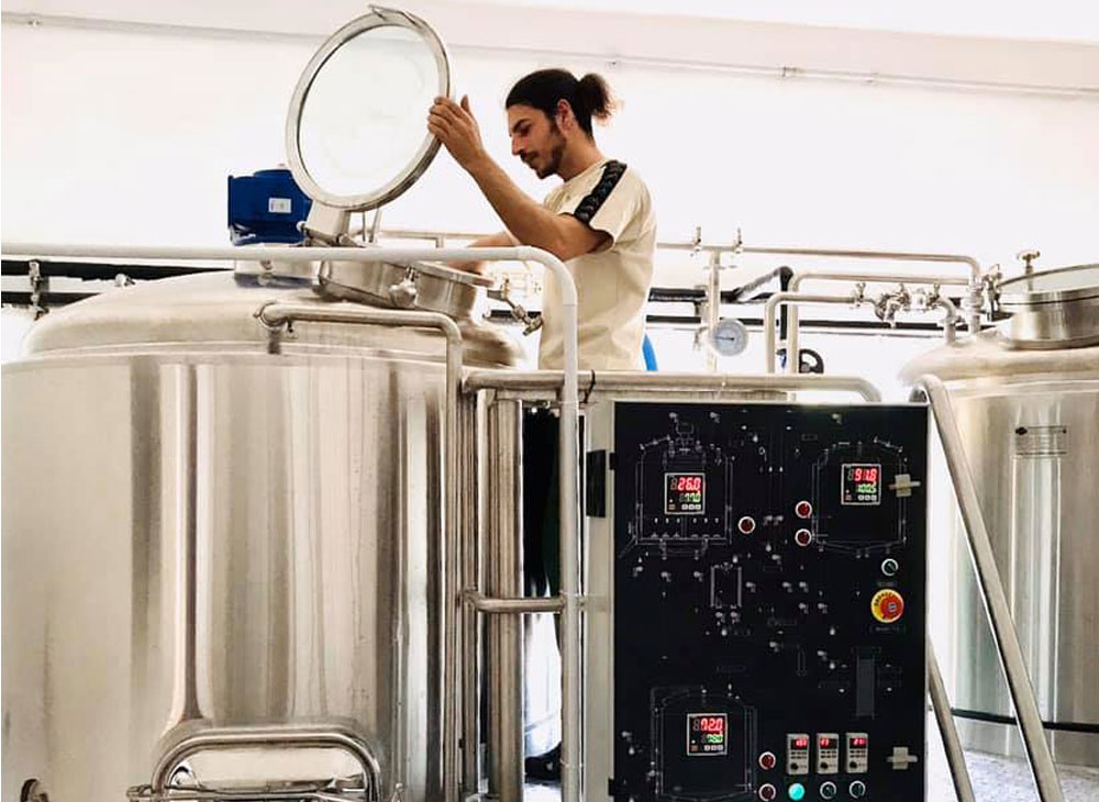 Birrificio Sabino in Italy - 1200L craft brewery equipment by TIANTAI